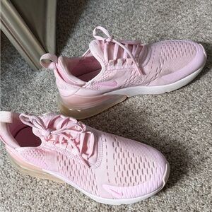 Nike Women's Pink Air-cushioned Athletic Sneakers